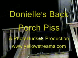 33520 - Donielle Dare - Back Porch Piss