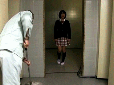 38145 - OLD janitor served with scat from schoolgirl
