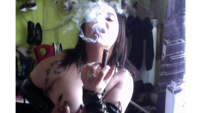 45944 - Cum on my Boobs while Smoking a Cigar