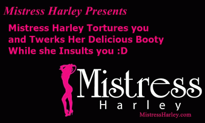 51166 - Twerking Mistress Harley Insults you