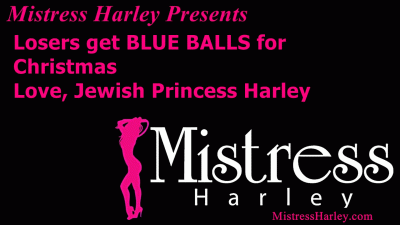 54375 - Christmas Blue Balls from Jewish Princess Harley