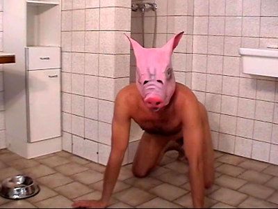 28488 - Dirty Femdom Clip: Scatpig, eat my shit and your cum 1