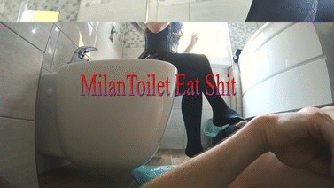 95540 - 143 Milan Toilet Eat Shit