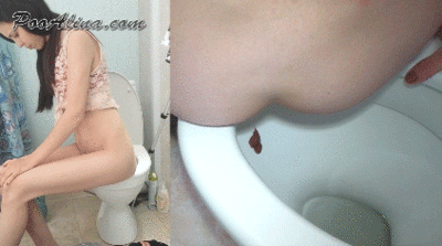 79063 - Toilet slave swallows Alita shit from toilet