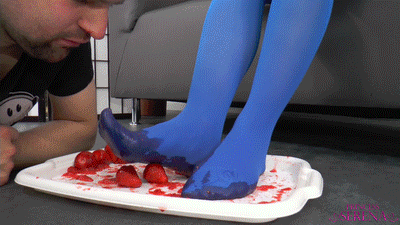 112460 - Strawberry slush with nylon foot flavour (SD Video)
