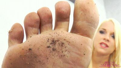 96324 - Lick my dirty feet clean!