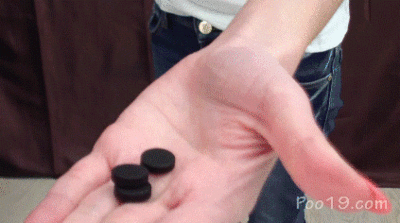 89383 - Christina powerfully shit in my mouth after activated carbon tablets