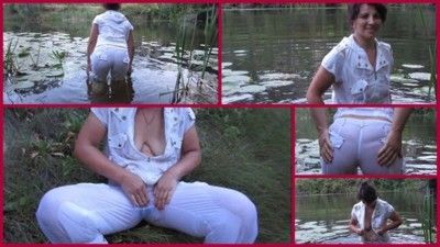 99365 - Bathing In A White Suit