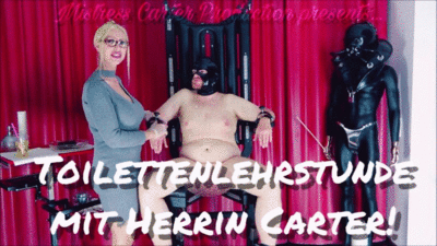 108438 - Toilet lesson with Mistress Carter!