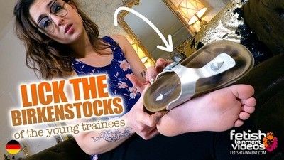 148567 - Lick the young trainees' Birkenstocks
