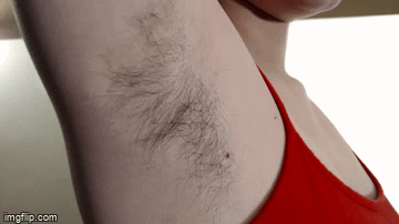 130137 - Hairy Armpits Closeup
