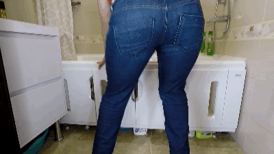 154636 - Pooping in My Blue Jeans