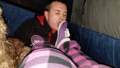 94184 - Camping Trip Foot Worship - Part 1