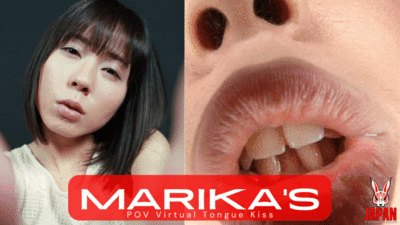 177070 - Virtual Tongue Kiss with Marika NARUSE