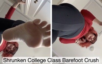 184958 - Shrunken College Class Barefoot Crush