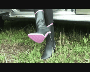 42724 - High Heel Gum Boots