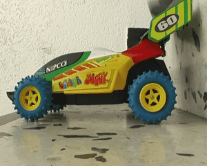 8597 - RC Car crushed on the Stair