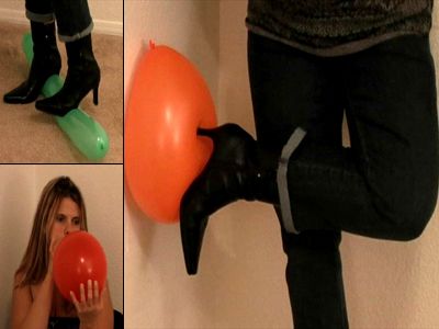 1404 - Balloon Crushing Babe