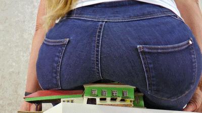 160797 - Small town sat flat by Lady Nora's denim ass - small version