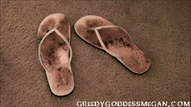 64596 - Accidental Dirty Feet Footjob