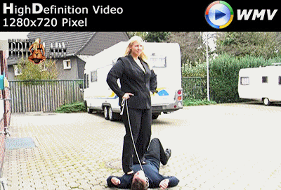 7098 - Extreme outdoor slave training & humiliation - Part II