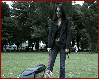 3792 - EXTREME OUTDOOR HUMILIATION: RIDING MY PONYSLAVE IN THE PUBLIC PARK