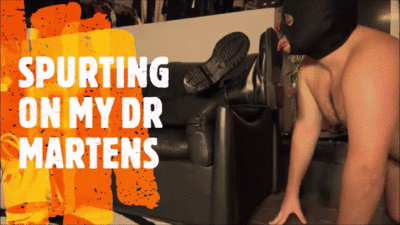 11812 - MISTRESS GAIA - SPURTING ON MY DR MARTENS - HD