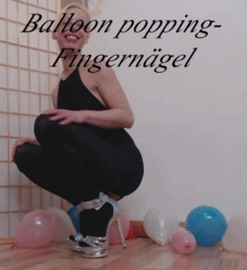 61358 - Balloon popping with fingernails