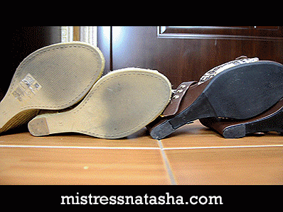 100530 - Mistress Natalia - 5 Open Toe Shoes Collection
