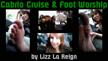 85425 - Cabrio Cruise & Foot Worship