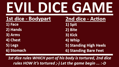 84182 - Dice game with trampling, spitting, biting & more!