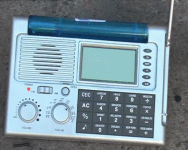 85761 - Radio Clock Alarm Crush