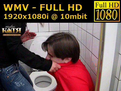 10161 - 05-003 - Get facesat on the toilet and get your head flushed down!