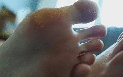 140223 - Rough soles skin on your request + doing a pedicure