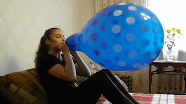 97835 - Ann A. is a good balloon blower