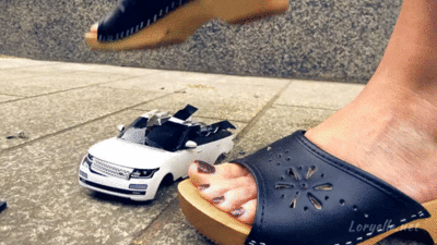 114853 - Loryelle Crushes Your Favorite Toy Car