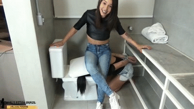 127210 - Lick Toilet and Dirty Drain - Extreme Humiliation by Jessi GirlsFetishBrazil