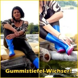 133459 - Jerk Off Instructions for rubber boots junkies