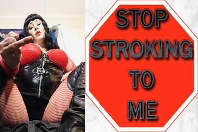 158599 - STOP STROKING TO ME