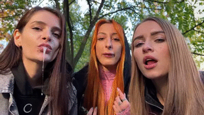 187970 - You Are Stopped By Unknown Girls To Be Humiliated - POV Triple Spitting Femdom On Public