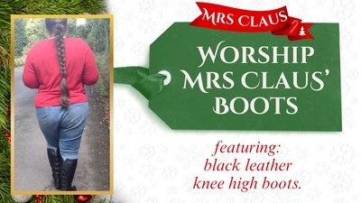 199995 - Worship Mrs Claus' Boots