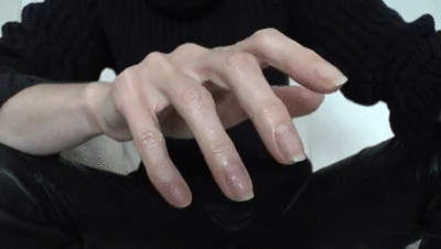 202645 - Creamed hands close-ups