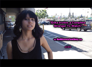 62808 - Erika Invites A Stranger To Watch Her Degrade Her slave