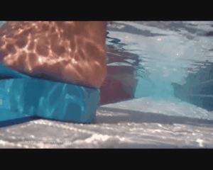 64708 - Thongs in the swimming  Pool
