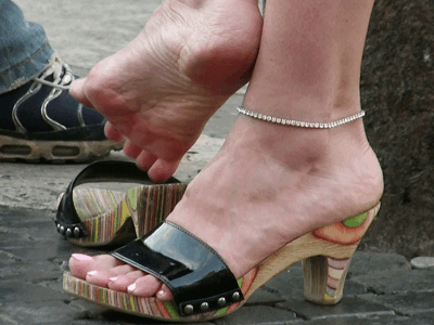 55778 - Italian Sexy high heels standing dipping