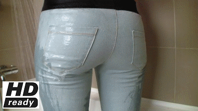 68035 - Adore Olesya and her wet jeans