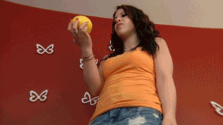 57453 - Crushed as a grapefruit