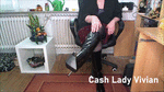 Worship my patent leather boots!